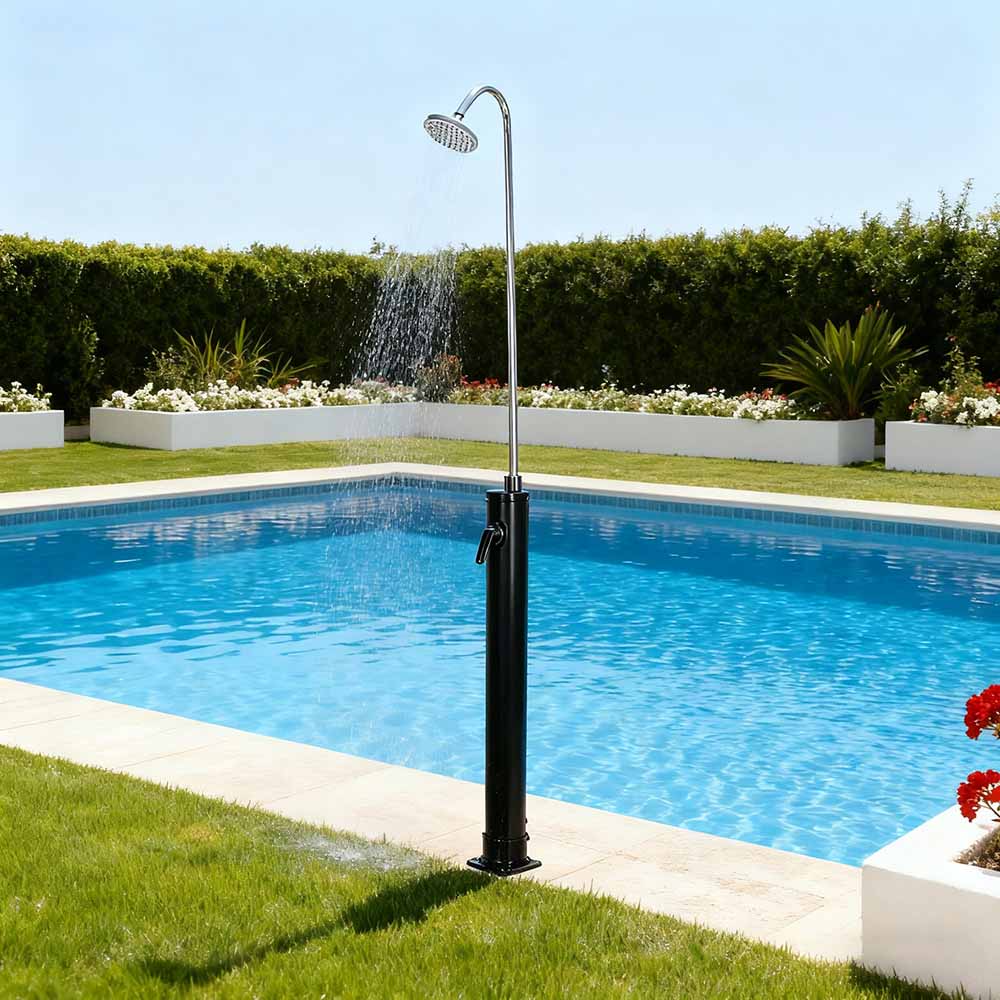 LY08L02 Ducha Solar Exterior para Piscinas de Jardín de 8L