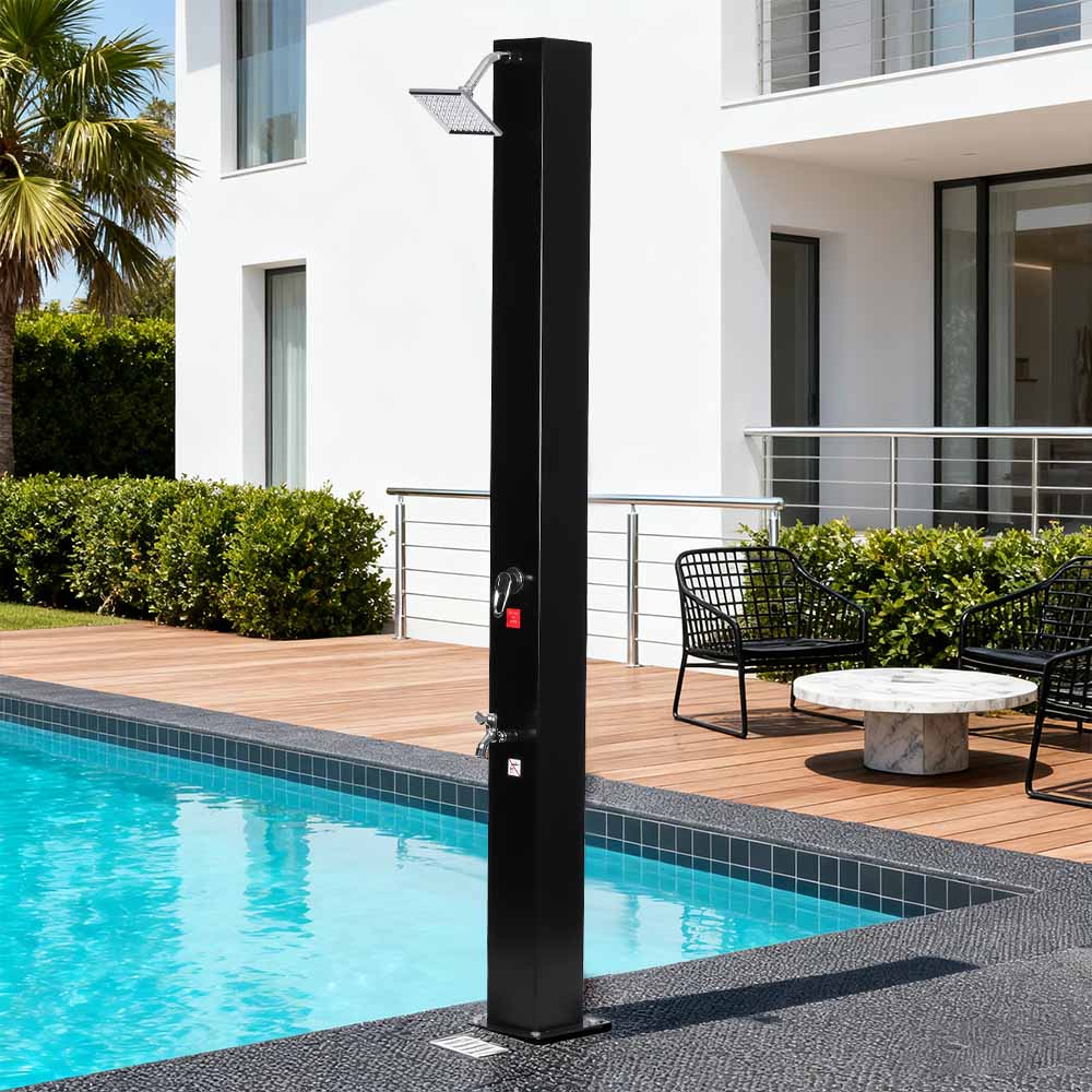 Ducha solar exterior de alta capacidad LY35L04-SS