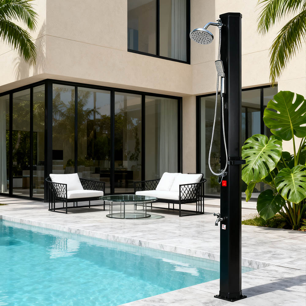 LY35L09 Ducha solar para exteriores fácil de transportar